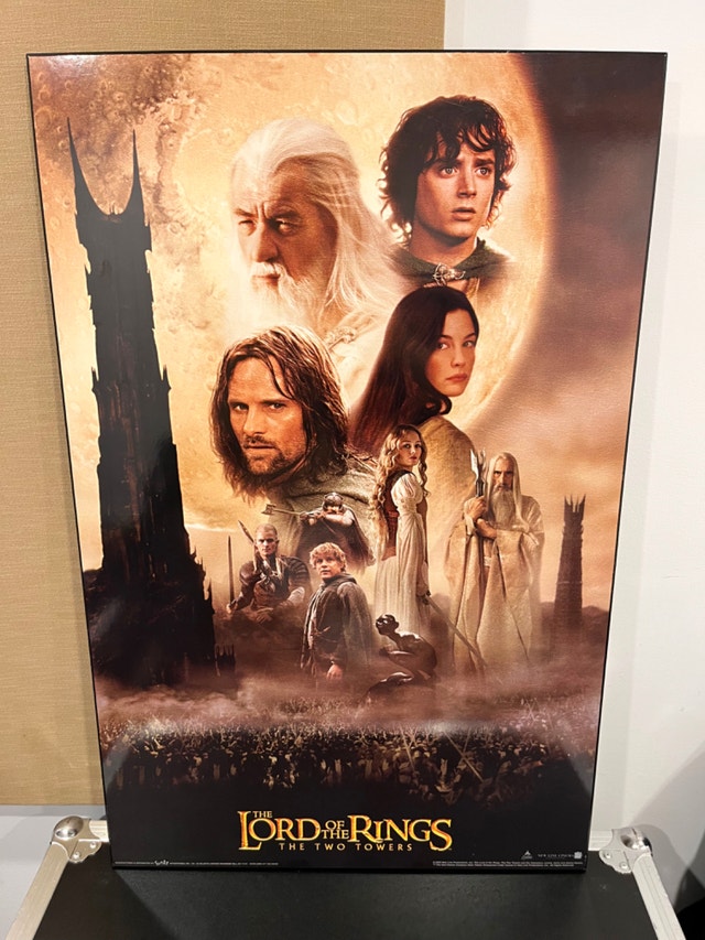The Lord Of The Rings The Two Towers Hardboard Poster
