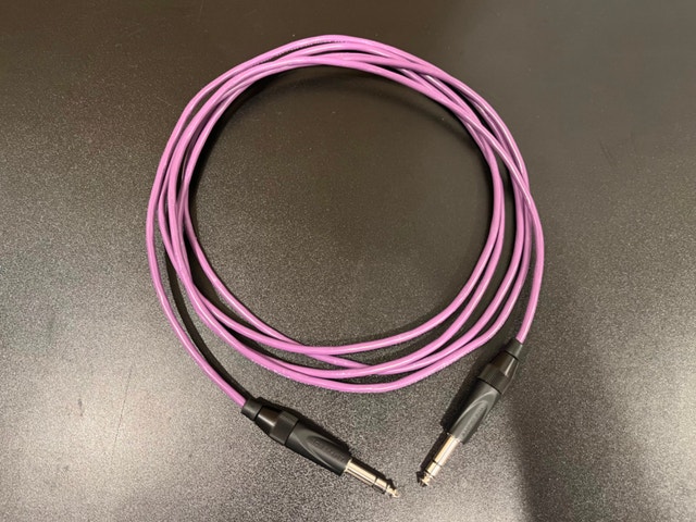Custom 10 Foot TRS Cable (Amphenol Connectors)