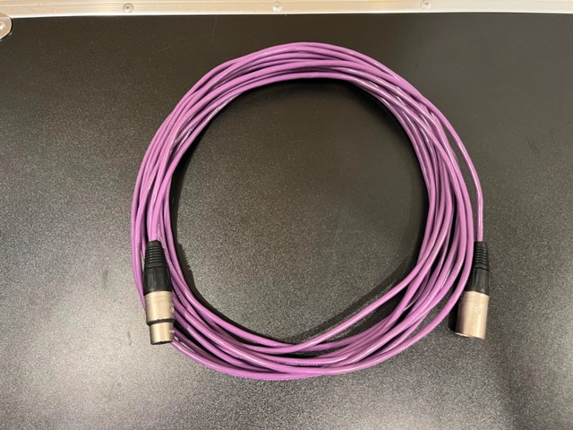 Custom 25 Foot XLR Cable (Neutrik Connectors)