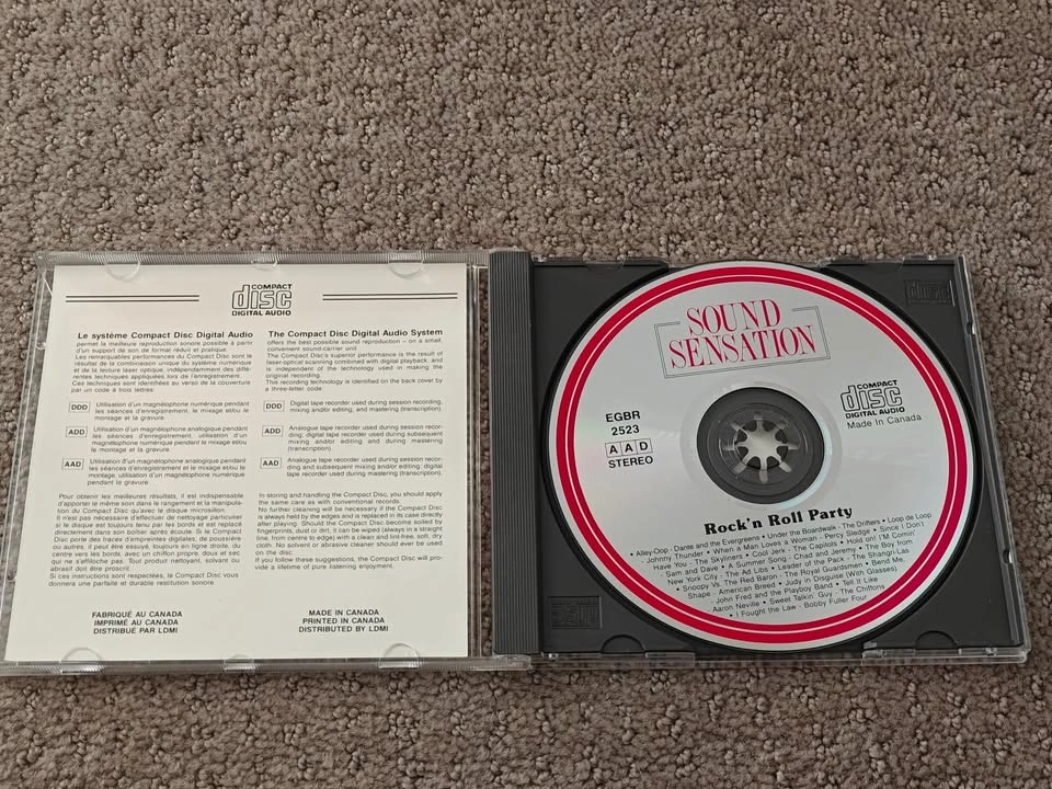 Rock'n Roll Party - Hits of the 1960's - Audio Music CD Album - photo 2