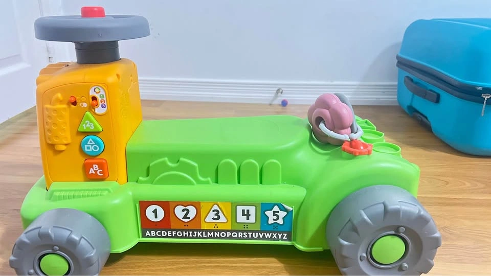 VTech Sit-to-Stand Alphabet Train Ride-On Toy