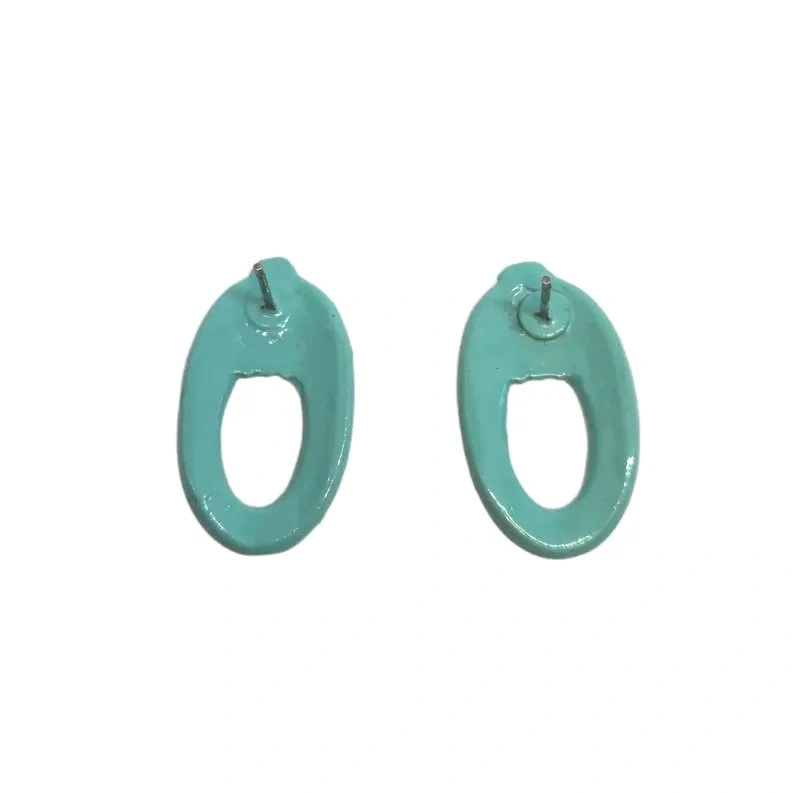 Vintage 1960s Pink & Blue Barbie Style Stud Earrings - photo 3