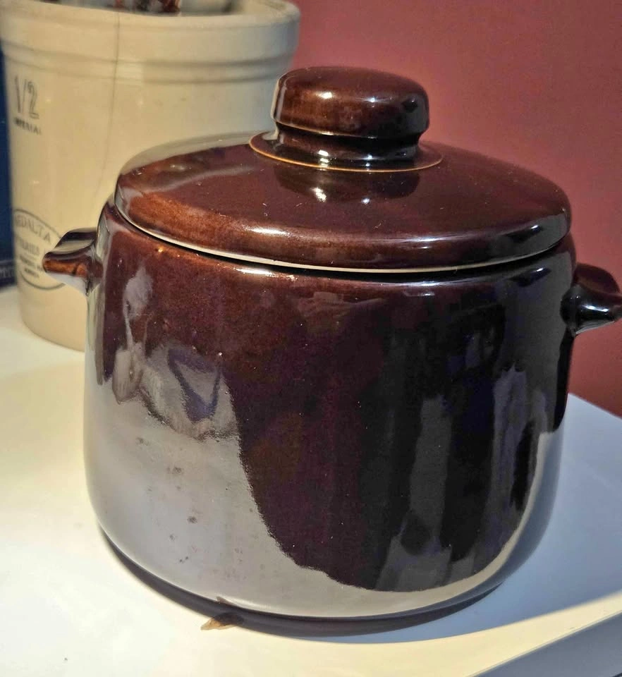 Vintage 1950's West Bend Ceramic Bean/Crock Pot