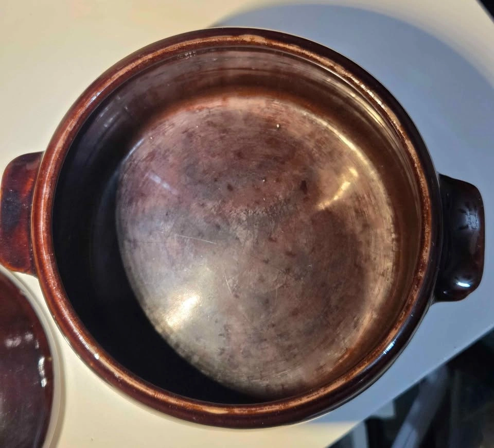Vintage 1950's West Bend Ceramic Bean/Crock Pot - photo 4