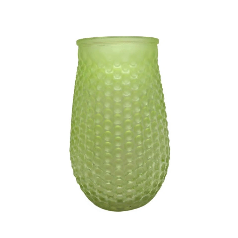 Vintage Chartreuse Green Bubble Vase - photo 2