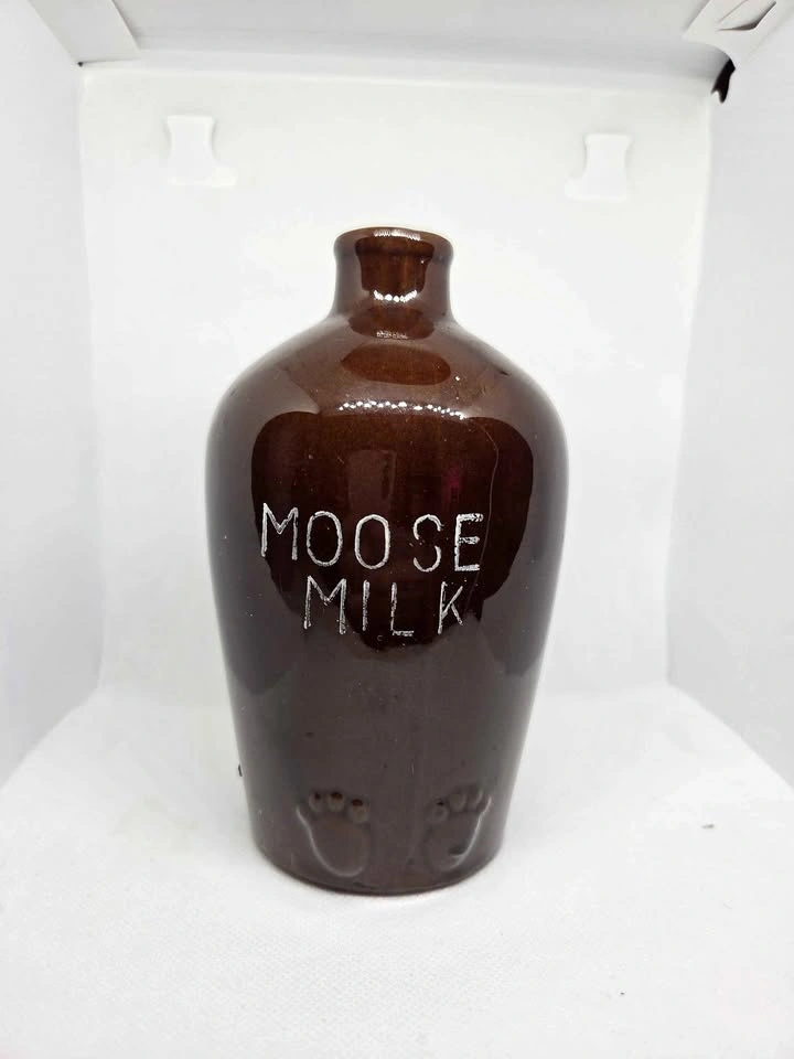Vintage "Moose Milk" Ceramic Jug