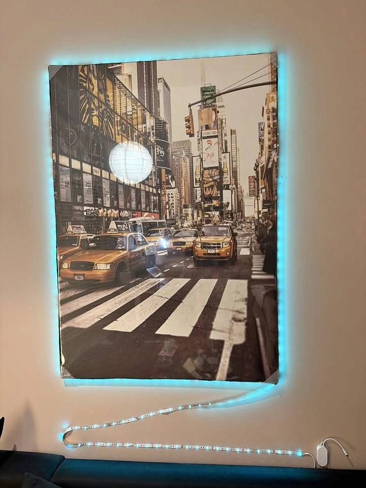 IKEA PJÄTTERYD Canvas Print – Times Square NYC (75x104 cm)