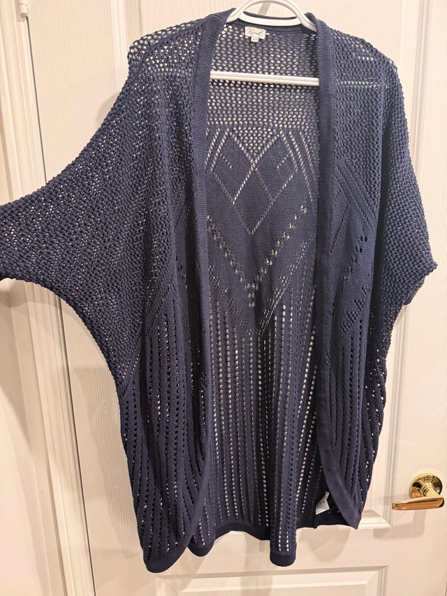 Kismet Navy Blue Cardigan