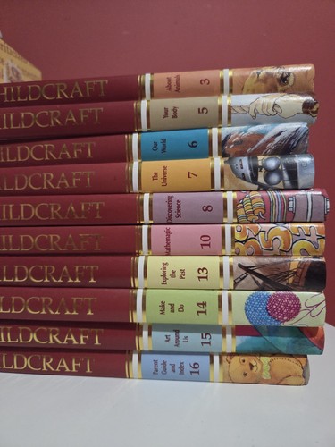 CHILDCRAFT Book Set 1996 (Lot of 10) Hardcover Vintage - photo 2