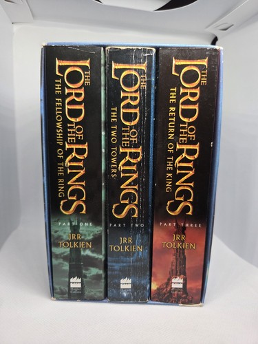 Lord Of The Rings Books Box Set Vintage 2002