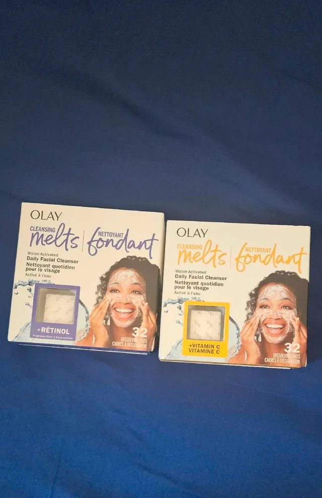 brand new - olay cleansing melts