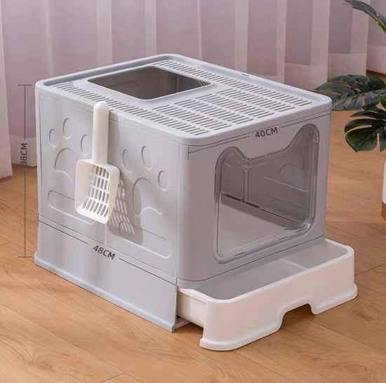 Like New Cat Litter Box with Front Entry Top Exit - photo 2