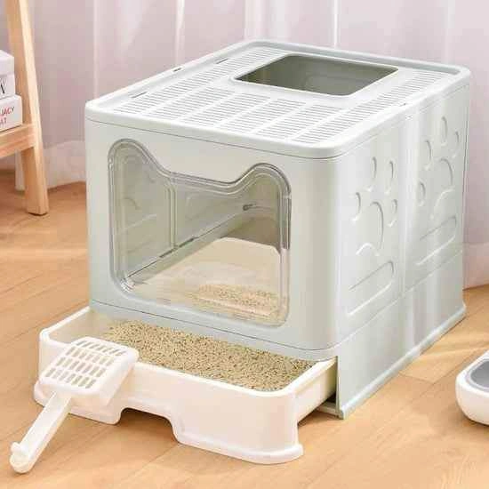 Like New Cat Litter Box with Front Entry Top Exit - photo 5