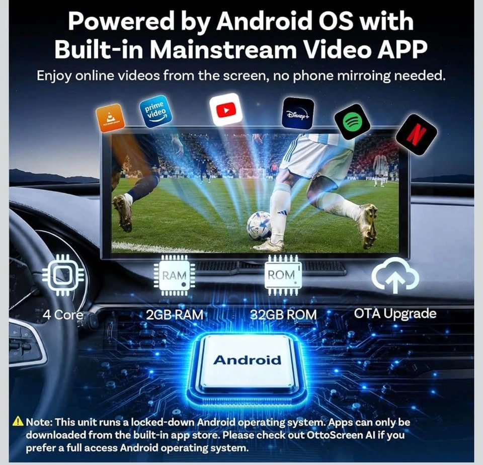 11.4" Wireless Apple CarPlay & Android Auto Screen - photo 2
