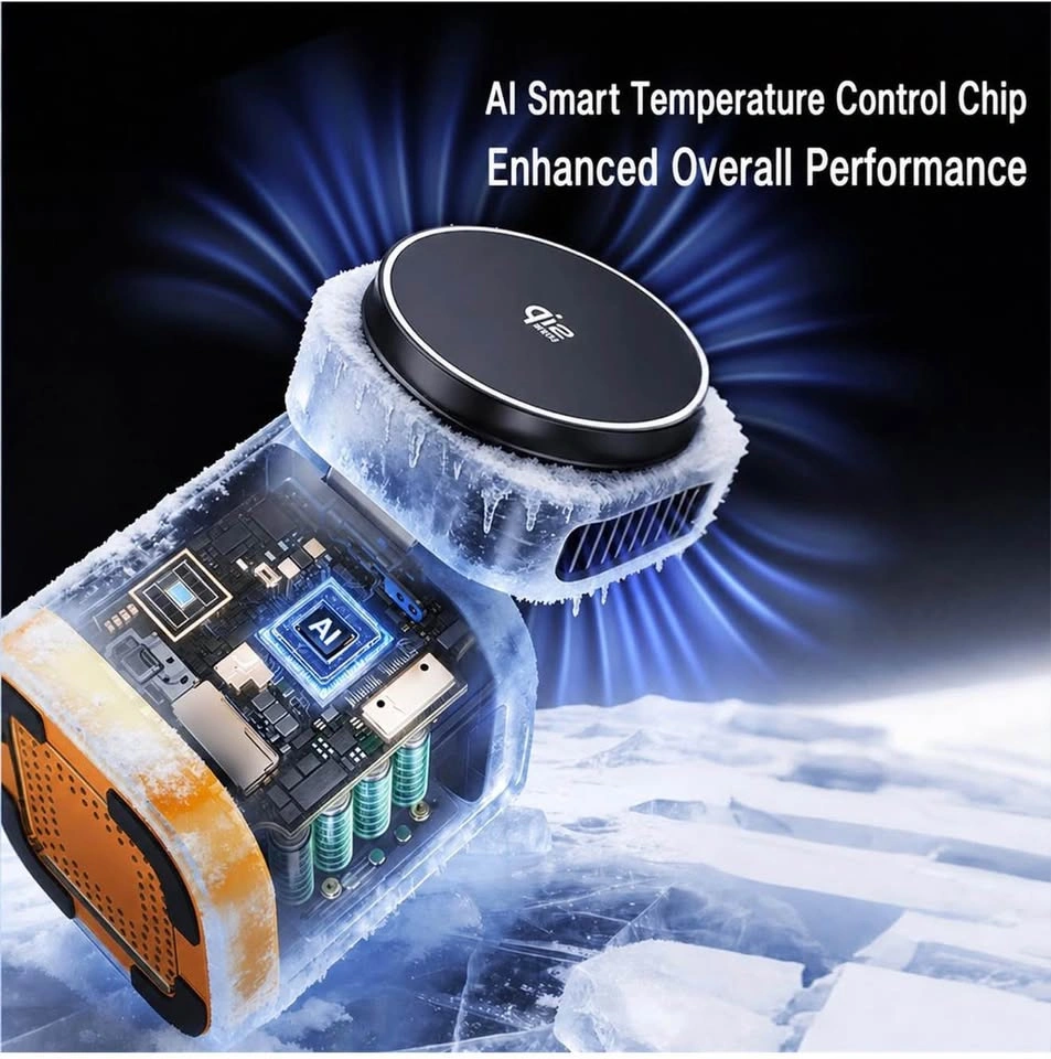 5-in-1 Wireless Charging Station with TEC Cooling Fan - photo 4