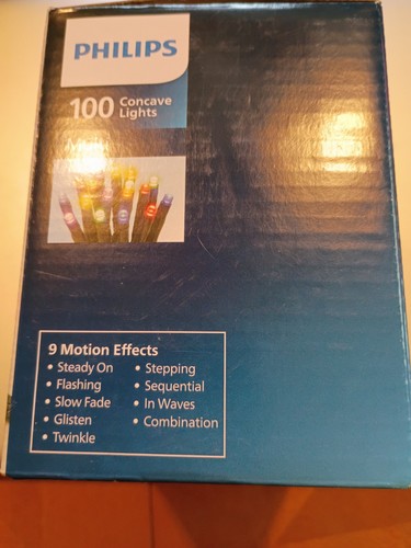Philips 100 Mini Concave Christmas Lights With 9 Motion Effects - photo 3