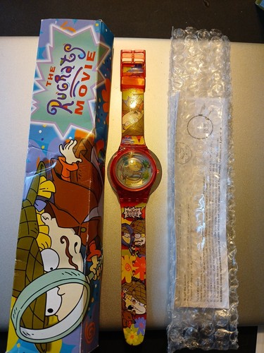 The Rugrats Movie Floating Flowers Digital Watch Needs Battery - photo 2