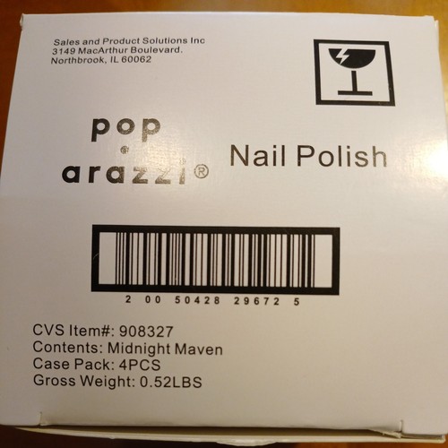 pop-arazzi nail polish 4pk Midnight Maven - photo 4