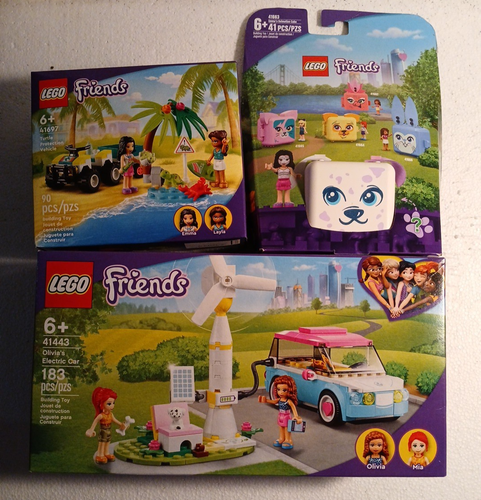 Lot of 3 LEGO Friends Building Blocks