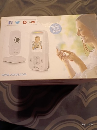 AXVUE E600 Video Baby Monitor 2.4" LCD Night Vision - photo 3