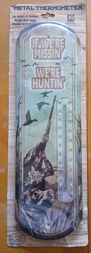 Metal Hunting Thermometer Indoor/outdoor