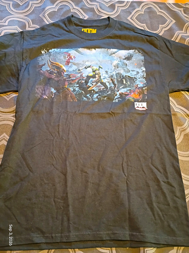 Lootwear DOOM Eternal Doom Slayer Black Graphic T-Shirt Sz M