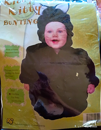RG Costumes Kitty Bunting Baby Costume 0-6 Months