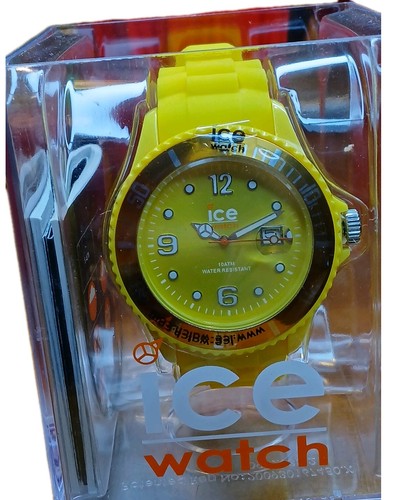 Ice Watch Yellow with Battery Saver Attached Unisex Watch