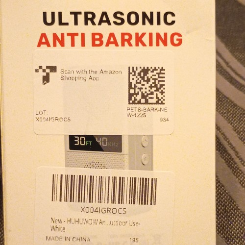 Ultrasonic Anti Barking Device Type-C Rechargeable - photo 2