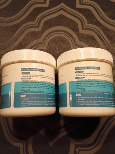 Owerici Pet Dental Finger Wipes 2x60 Ct for Dogs & Cats - photo 5