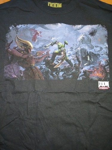 Doom Eternal Size M Lootwear Exclusive Graphic T-Shirt - photo 2