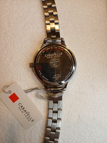 Caravelle Women's Quartz Diamond Accent Watch - photo 3