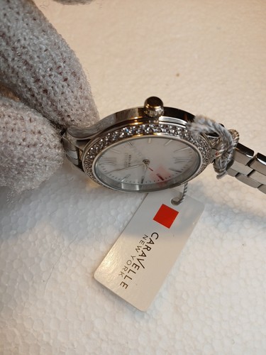 Caravelle Women's Quartz Diamond Accent Watch - photo 5