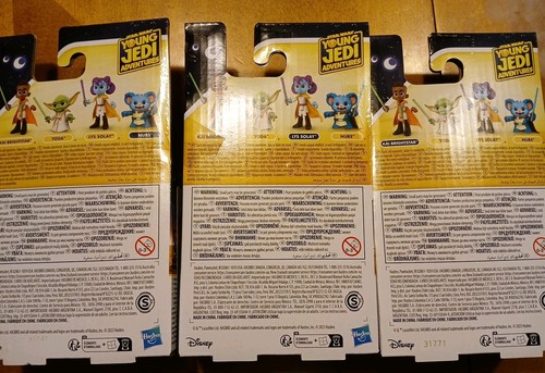Lot of 3! Star Wars Young Jedi Adventures Figures - photo 2