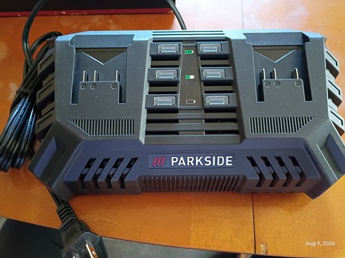 Parkside X20V Team Battery Pack Dual Rapid Charger PDSLG 20 A1-1 - photo 5