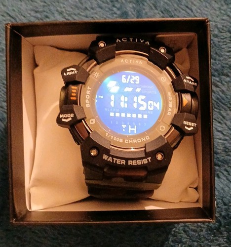 Activa Armour X Invicta Men's Digital Watch 50mm Camouflage