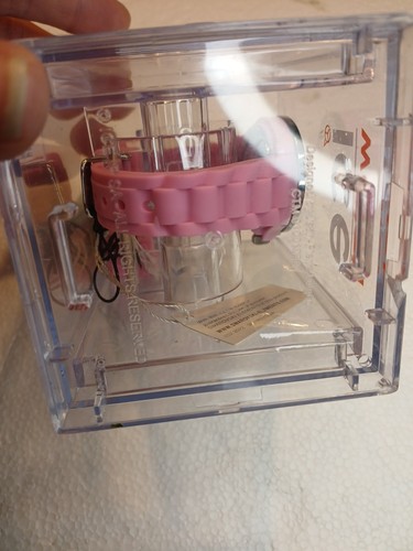 Womens Pink Ice Watch Silicone Band - photo 5
