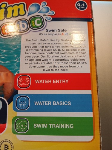 Swim Safe Round BABY BOAT Swimming Aid Pool Ring Diaper Style Se - photo 3