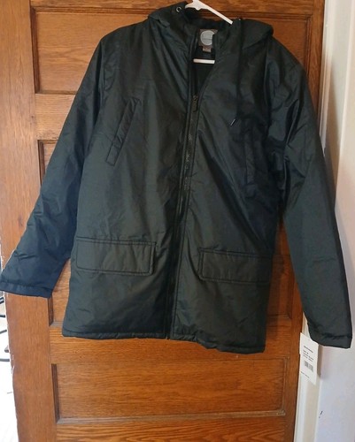 Totes Men's Parka Black Winter Coat