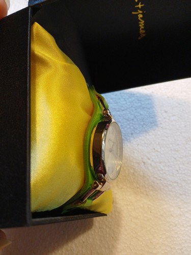 Jules + James Watch Green Strap Brand New Battery Works Great - photo 5