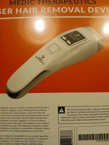 Medic Therapeutics Laser Hair Removal Device NEW SEALED - photo 3