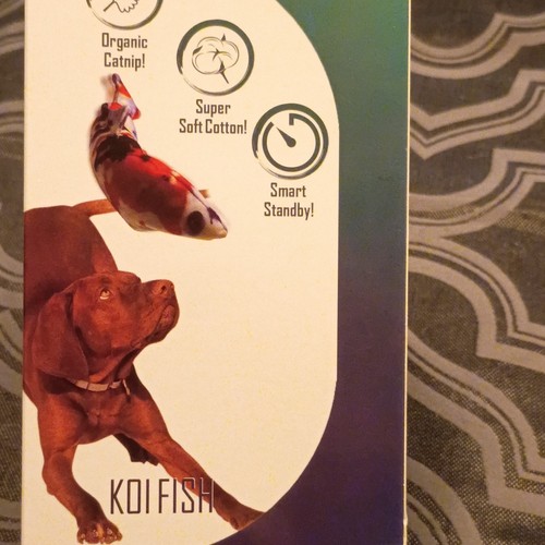 United West Floppy Fish 3.0 (KOI) Motion Activated Cat Toy - photo 2