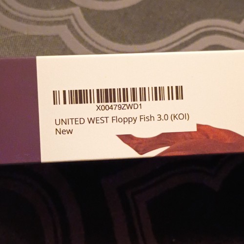 United West Floppy Fish 3.0 (KOI) Motion Activated Cat Toy - photo 3