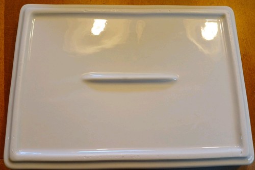 New Simple Shine Marble Accessory Dish With Silver Trim 7.5" X 5 - photo 2