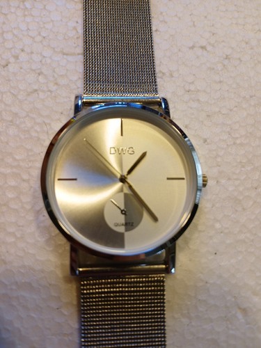DWG womens silver watch has a brand new battery