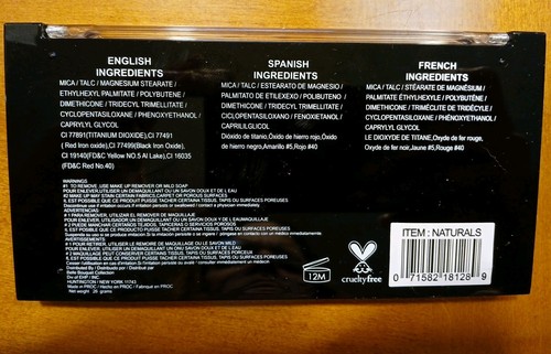 Belle Bouguet Naturals Eyeshadow Palette 5 Shades - photo 2