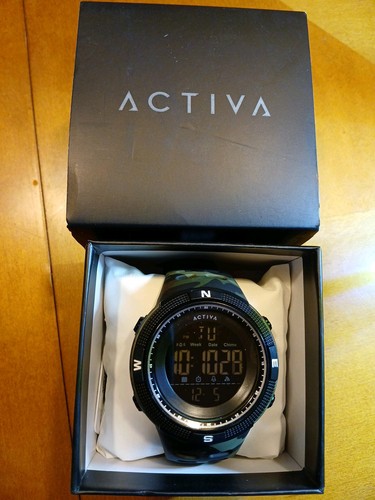 Activa Summit x Invicta Men's Digital Watch 50mm NIB