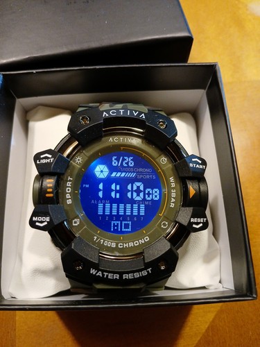 Men's Activa Armour X Invicta Digital Watch 50mm Camo Green - photo 2