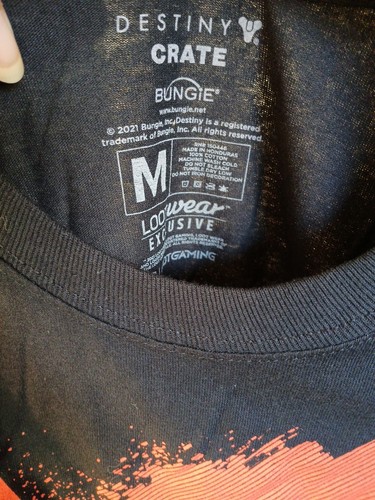 Destiny Crate Sz M Long Sleeve Black - photo 3