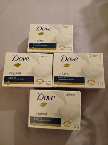 Brand New Sealed Dove Original Beauty Bar Soap 4 Pack